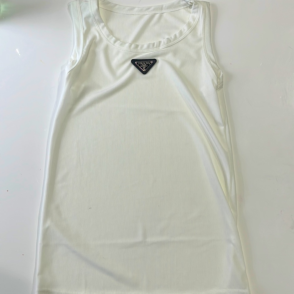 White dupe tank top